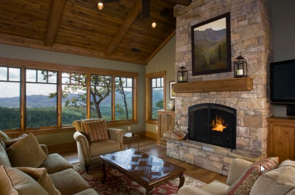 Stylish-Fireplace-complements-a-natural-setting