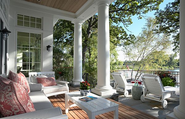 Stylish porch decor