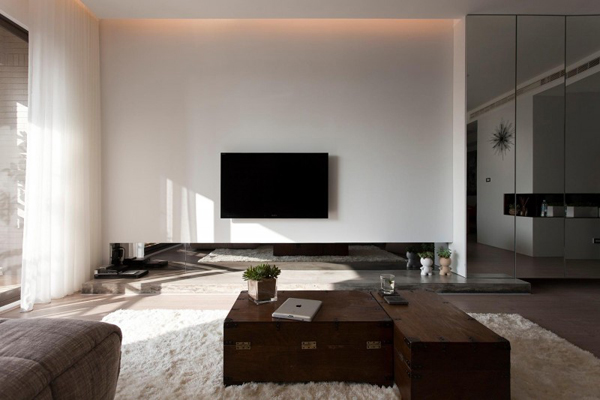 Taiwanese-Contemporary-Apartment-white-interior-design