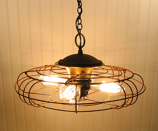 Vintage Fan light fixture