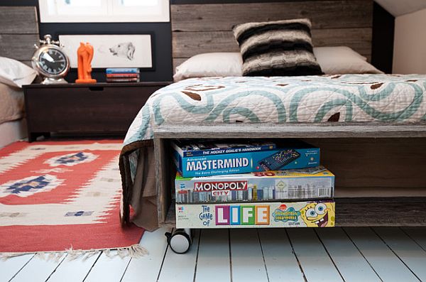 attic bedroom retreat for teenage boys