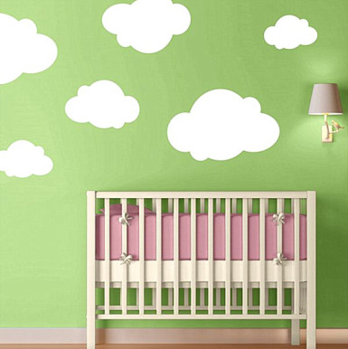 Nursery Wall Decals with Modern Flair | Decoist