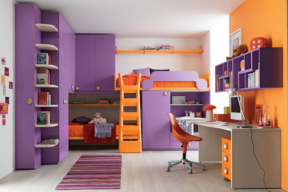 awesome bunk beds with stairs