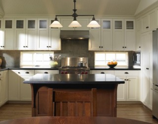 craftsman style kitchen cabinetry