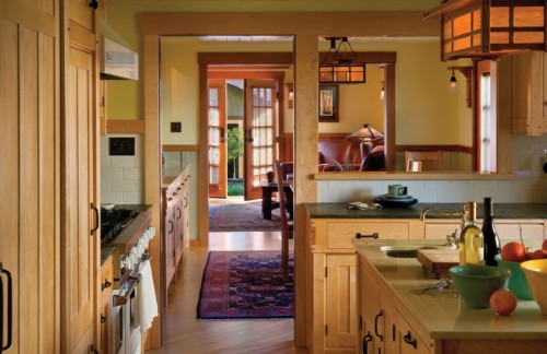craftsman style kitchen