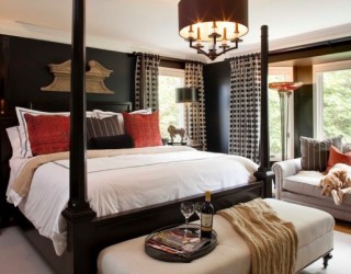 Refreshing Ways to Wake up to Dark Colored Bedrooms