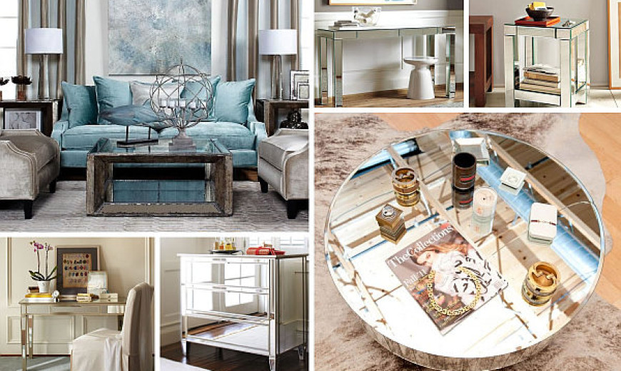 Fabulous Mirrored Furniture For a Sleek Interior