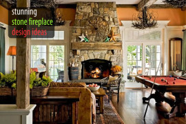 40 Stone Fireplace Designs From Classic to Contemporary Spaces