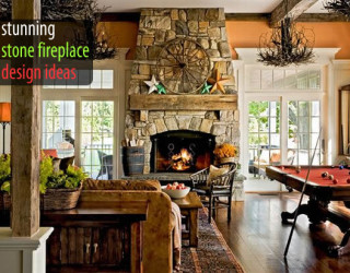 40 Stone Fireplace Designs From Classic to Contemporary Spaces