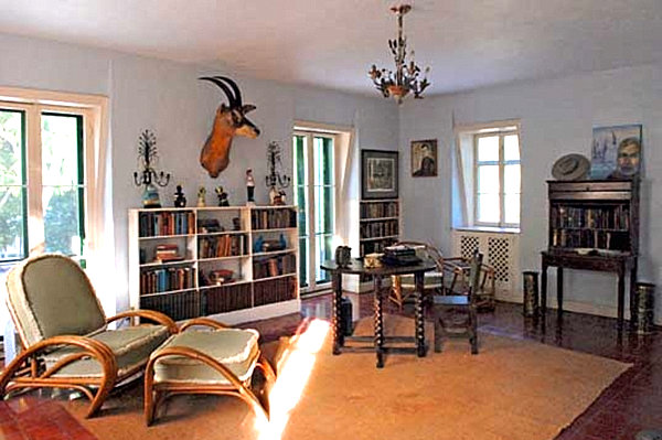 An interior shot of The Hemingway Home