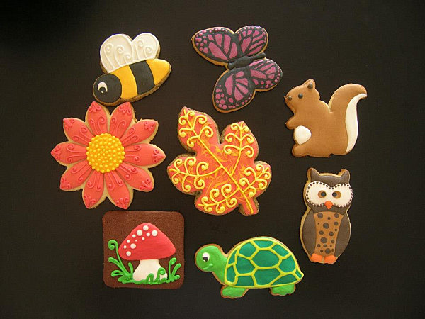 Autumn-themed cookies by Natasha Tasic