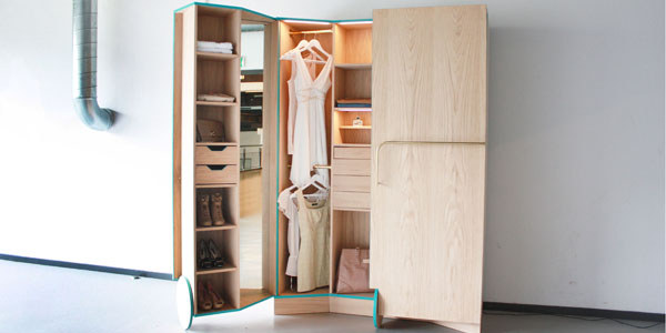 Cheap Walk-In Closet for Small Spaces