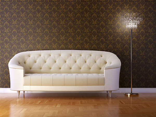 Comfortable cabriole modern sofa