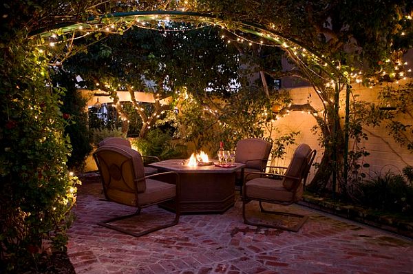 Country French Courtyard