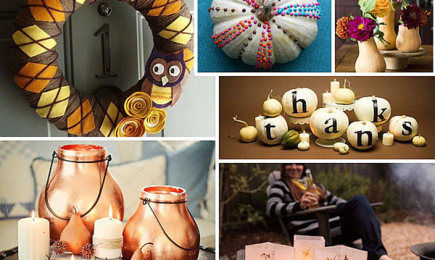 20 Stylish Thanksgiving Crafts to Make Your Home Unique