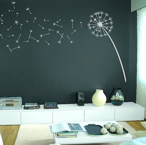 Dandellion-wall-decal