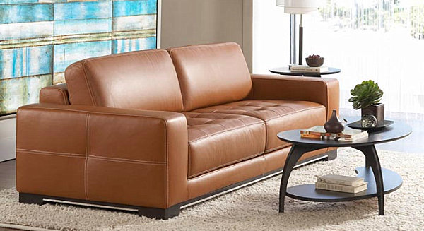 Leather Scandinavian seating