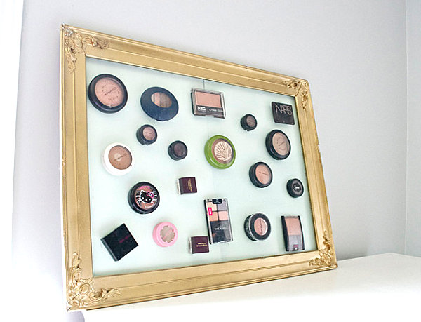 Magnetic makeup storage