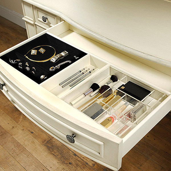 Makeup drawer organizers