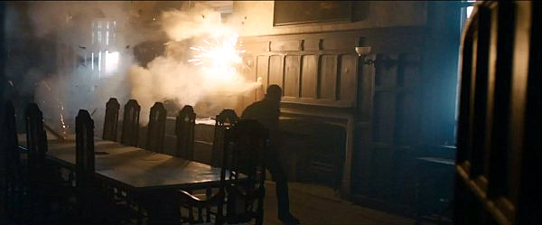 The interior of Skyfall Estate