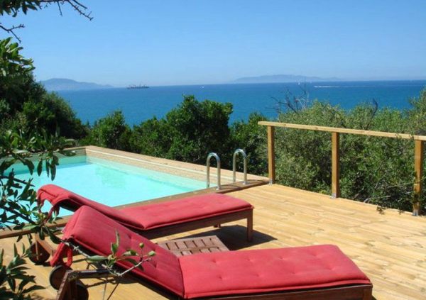 The pool at the Villa La Torre