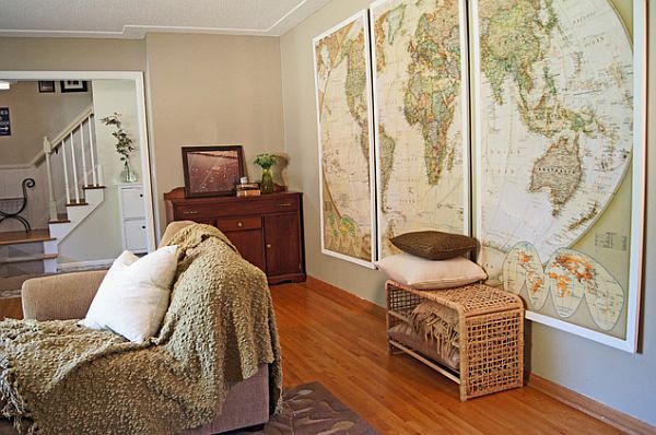 Wall-framed-old-maps