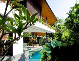 Asian House Design in Beautiful Tropical Setting
