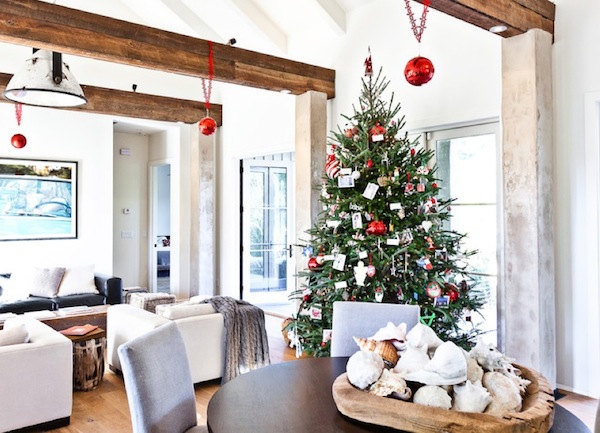 christmas tree rustic