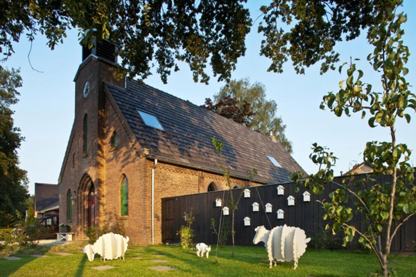 church patio