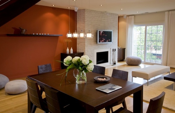 dining room accent wall colors