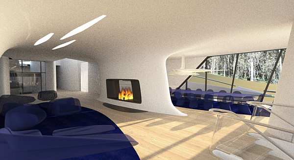 Russian Billionaire Builds Futuristic Spaceship Home for 