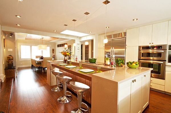 laminate floors in the kitchen