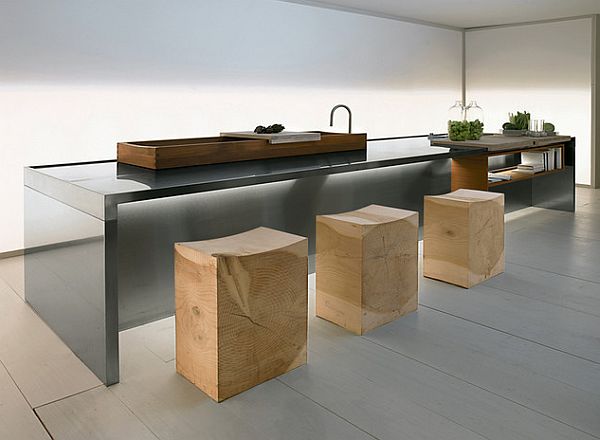 minimalist-kitchen-stools-in-solid-cedar-wood