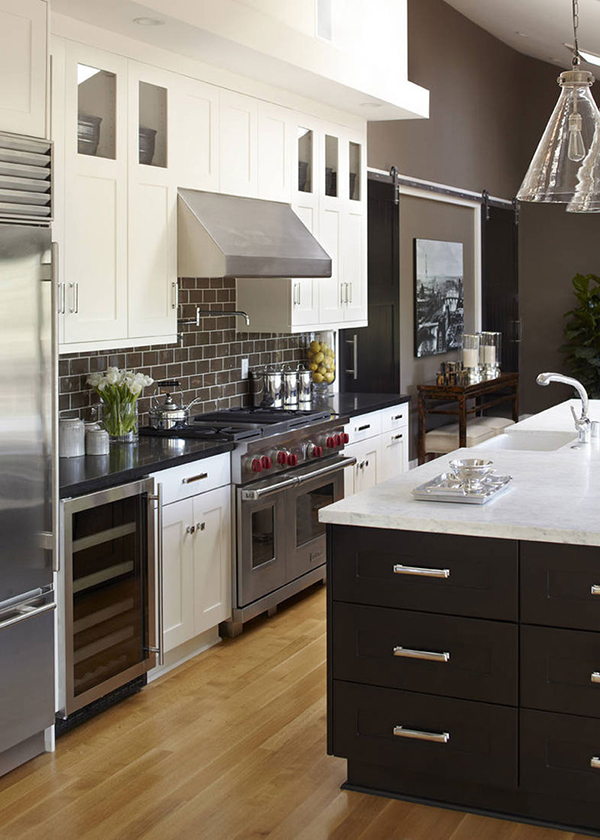 modern kitchen details