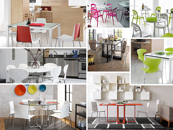 modern kitchen tables and chairs