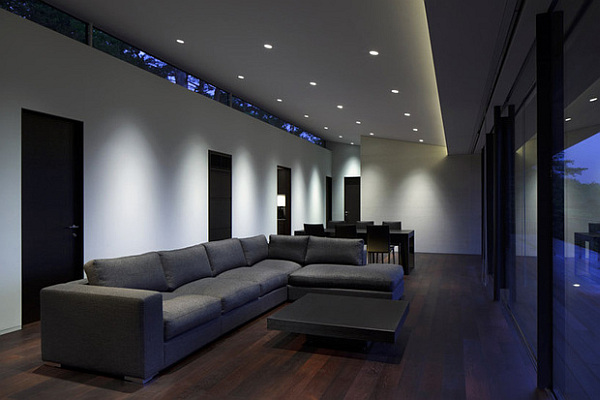 modern minimalist living room