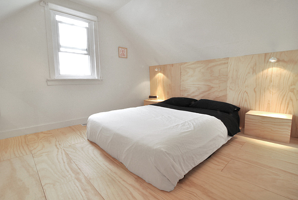plywood flooring for the bedroom
