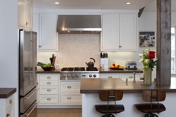 rustic-and-contemporary-kitchen