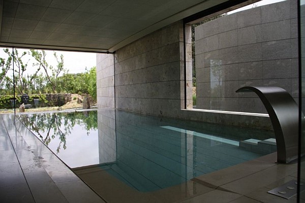 stylish lap pool