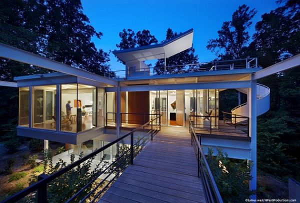 suspended home design