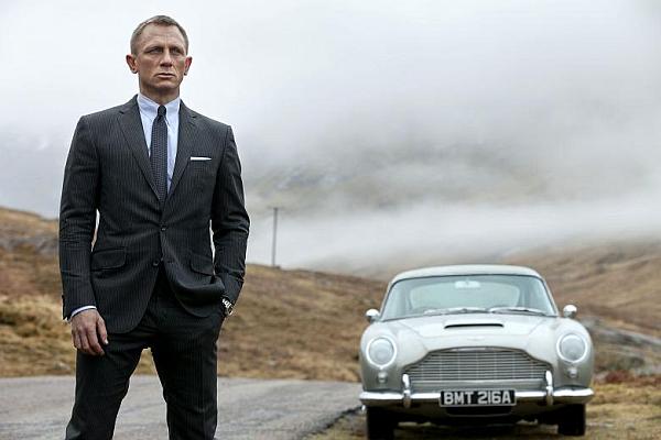 Bond at the Skyfall Estate