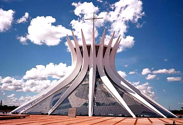 Brasilia Cathedral by Niemeyer