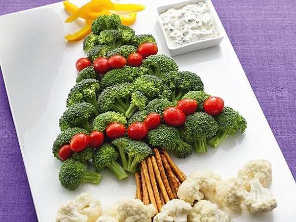 Christmas-tree-veggie-platter