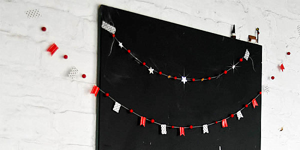 DIY Christmas garland