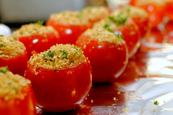 Delicious stuffed tomatoes