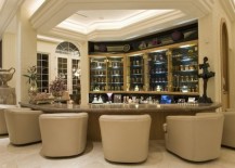 Contemporary home bar images ideas.