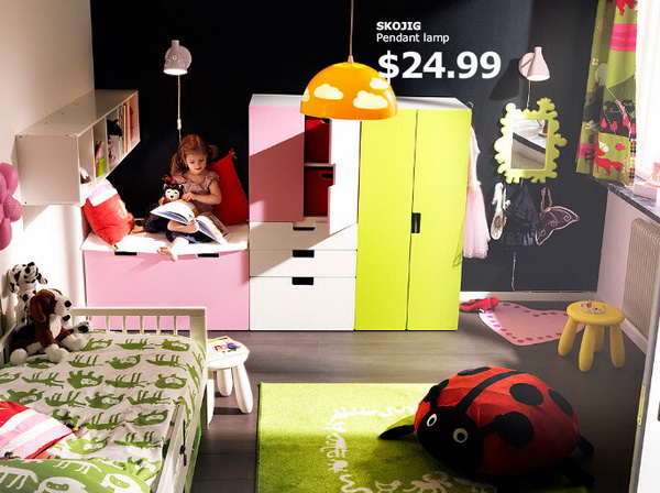 IKEA teenage girl room