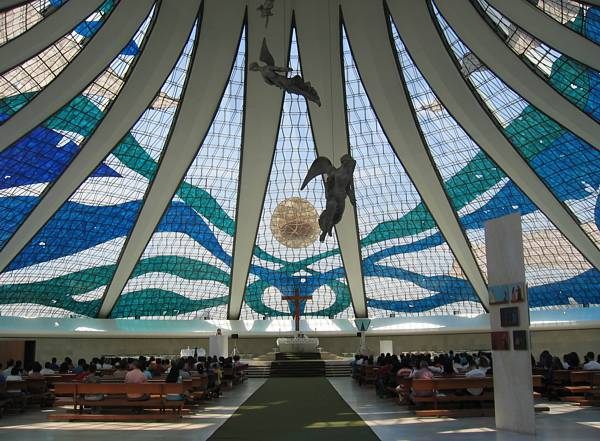 Oscar Niemeyer cathedral