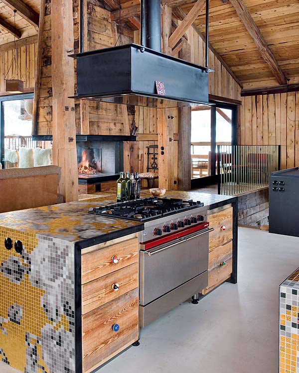 Snazzy Kitchen countertop