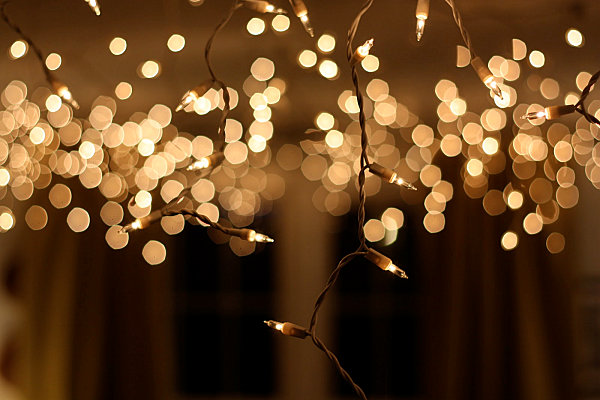 Twinkle lights for New Year's Eve